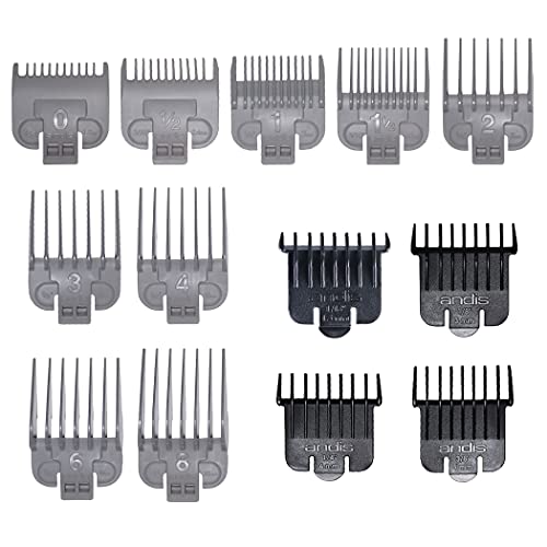 Andis Barber Combo-Powerful High-Speed Adjustable Clipper Blade & T-Outliner T-Blade Trimmer With Fine Teeth For Dry Shaving, Outlining And Fading With A Beauwis Blade Brush Included #TOP1