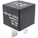 100 Relay 7M0951253A (2-Pack) 12V 70A 4-Pin SPST Heavy Duty Automotive Electrical Switch Compatible with VW Audi Jetta Golf Passat Beetle Fixes Fuel Pump and Fan Issues