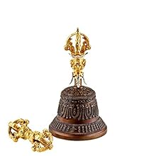 Hand-Painted Masterpiece Special Cast alloy Made in India Is used for Meditation Includes Dorje
