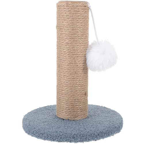 Rascador torre para gatos pequeño color celeste miniatura 1