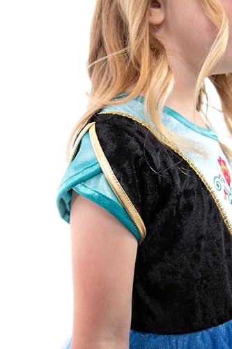 Disfraz niña vestido fiesta princesa sin purpurina M miniatura 4