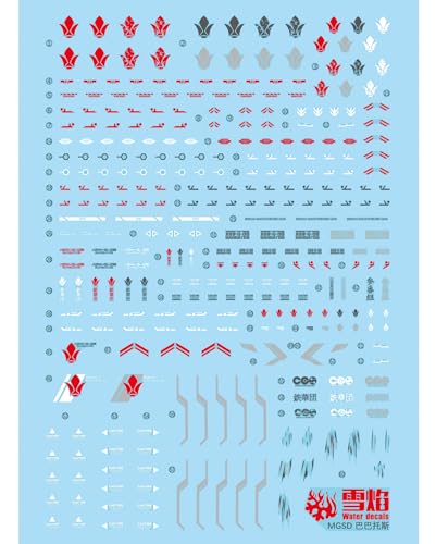 ANSAI Decalcomanie dell'acquascivolo della pasta dell'acqua per il modello in scala di MGSD Bar