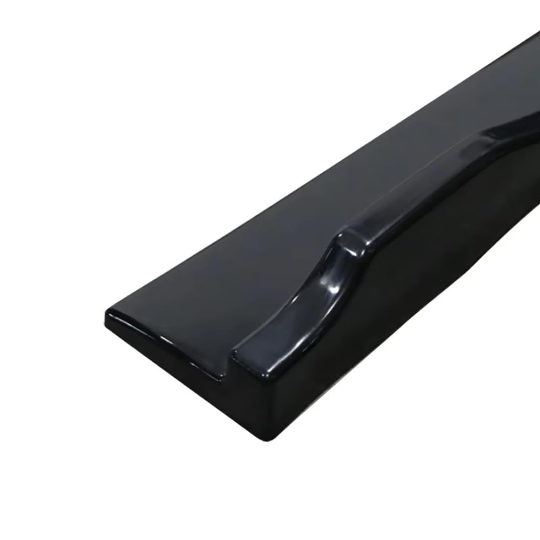 Faldón Lateral de Coche, Borde de extensión para H-Onda Civic 10th 2017-2023, faldones Laterales ABS, divisores de Aletas, alerones,Black-Black