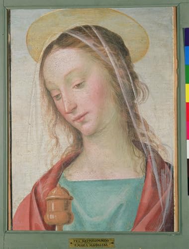Tableau Sainte Marie-Madeleine Fra Bartolommeo impression sur toile 60x90cm pour salon
