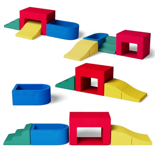 Rdcmkl JMTER5240402 4 Piece Velvet Installation-Free Toddler Climbing Toys cover