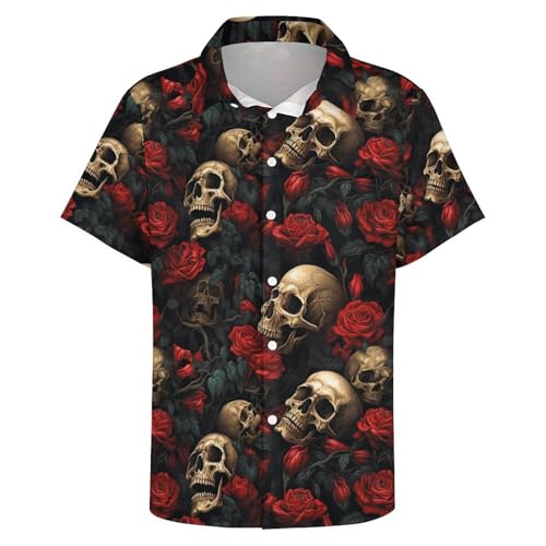 Men's Hawaiian Shirt Short Sleeve Button Down Beach Shirt Quick Dry Clothes Breathable Casual Summer Tops Dress Shirt4