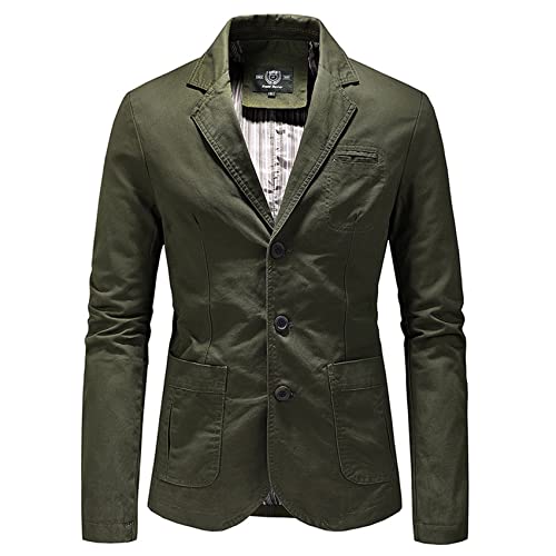 Costume DéContracté Veste pour Hommes Veste en Coton Top VêTements DéContractéS pour Hommes Cover