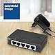 ACT 5 Port Netzwerkswitch, 5 Port Gigabit Ethernet Switch, Port LEDs, 1000Mbps LAN Switch, Metallgehäuse - AC4415