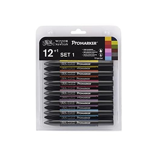 Winsor & Newton ProMarker - Pack De 12 rotuladores, Multicolor