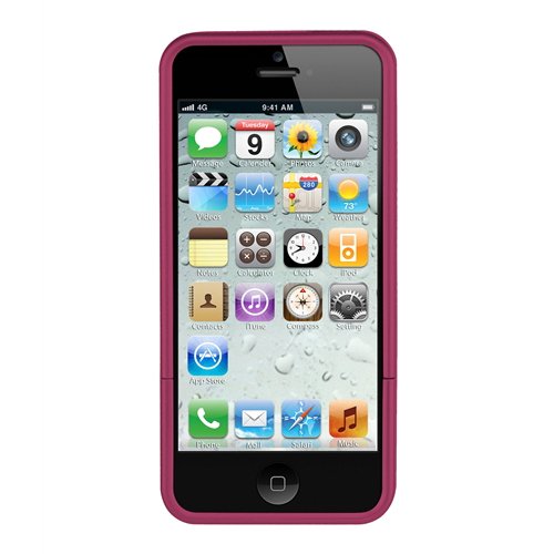 Seidio Csrsiph5-Hp Surface Reveal Case For Apple Iphone 5 - 1 Pack - Carrying Case - Retail Packaging - Fuchsia #TOP1