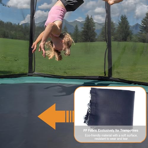 Colchoneta para trampolín de exteriores con 8 costuras de alta resistencia 4