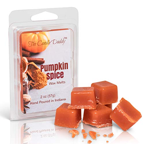 The Candle Daddy Pumpkin Spice Fall Autum Scented Melt- Maximum Scent Wax Cubes/Melts- 1 Pack -2 Ounces- 6 Cubes thumb #2