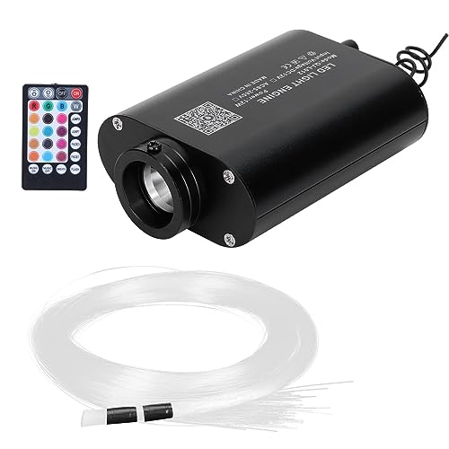 Kit de fibra óptica de techo para coche con luces RGBW 12W de 2 metros
