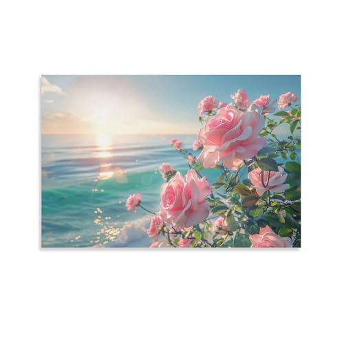 �G�� �P���C�̂��΂��K�N�̌Q�ꂪ����C���e���A �G�� �������C�̌i�F ���͓I�ȉԃA�[�g�p�l�� �ǂ̊G �|�X�^�[ �Ǌ|�� �\�t�@�̔w�i�G�� ���� �Ǐ��� �G�� �z���� 20x30cm