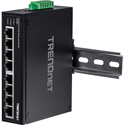 Switch industrial DIN-Rail de 8 puertos para automatización y monitorización de entornos 6