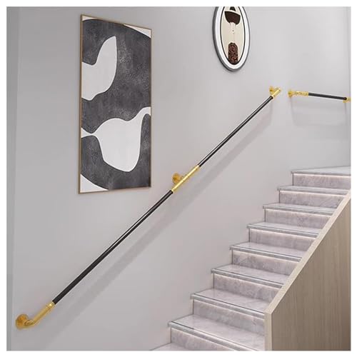 Rampe d'escalier intérieure industrielle barre d'appui sécurité loft