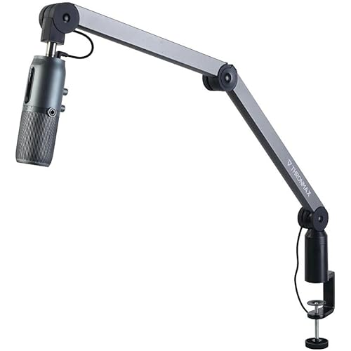 Thronmax S1 Caster Clamp-On Boom Stand with Integrated USB Cable