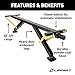 Lippert PSX1 High-Speed RV Power Stabilizer Jack System, Black Waterproof Switch Kit, Automatic Adjustment, Heavy-Gauge Powder-Coated Steel Frame, Up to 30