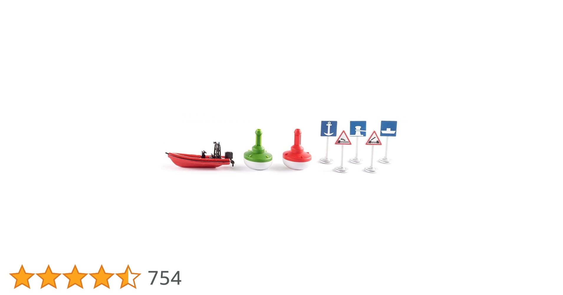 Siku 5512 Multicolour Pier Set With Boat, Buoys, | Ubuy