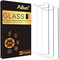 Ailun Glass Screen Protector Compatible for iPhone 12/iPhone 12 Pro 2020 6.1 Inch 3 Pack Case Friendly Tempered Glass