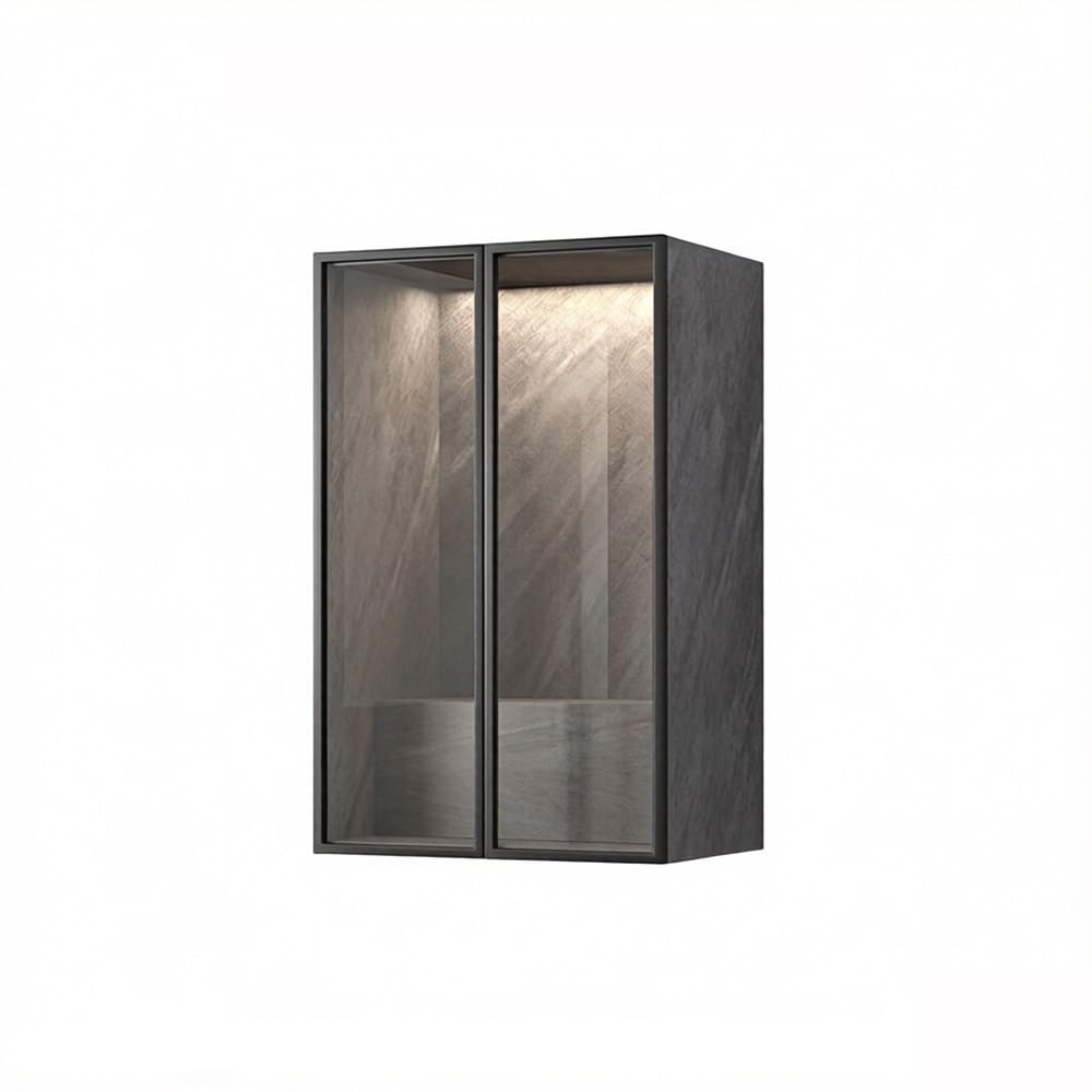ZENY896V Mandir Wall - Mounted Buddhist Niche Cabinet shrine altar