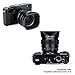 JJC Bayonet Dedicated Metal Lens Hood for Fuji Fujifilm Fujinon Lens XF 23mm F1.4 R,XF 56mm F1.2 R,Replaces Fuji LH-XF23 Lens Hood (Standard Version with a Hood Cap)