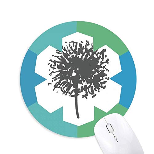 �^���|�|�̉Ԃ̐A���̃V���G�b�g �~�`����S���̐�}�E�X�p�b�h