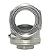 VARMHUS Stainless Steel SS316 Swing Check Valve,NPT Female x Female Thread,WOG 200 PSI PN16 CF8M (2