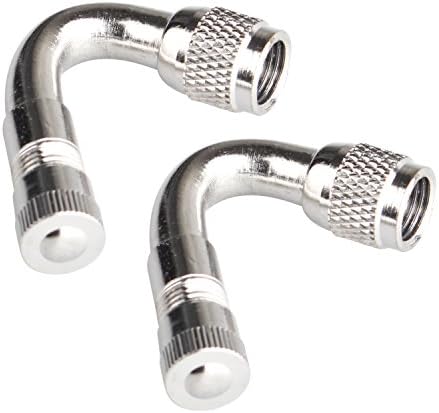 Extension De Valve Pour Pneu 38 Mm - Paire De 2, En Cuivre, Pour Voiture, Moto, Vélo, Facilite Le Contrôle De Pression