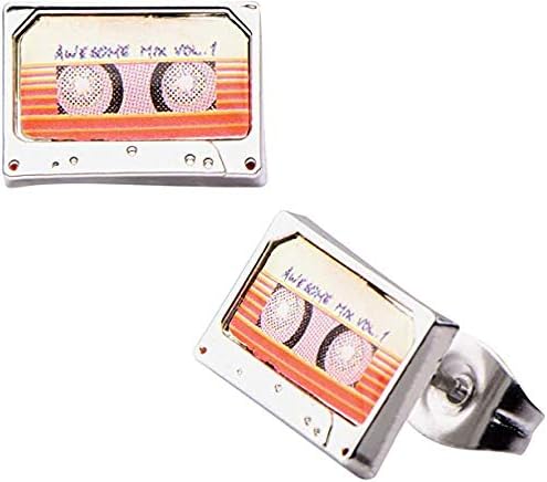 Guardians of the GalaxyMarvel Guardians of Galaxy Awesome Mix Vol. 2 Tape Stud Earrings
