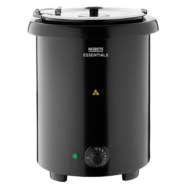 Nisbets Essentials Stainless Steel Soup Kettle 9Ltr Silver JA007