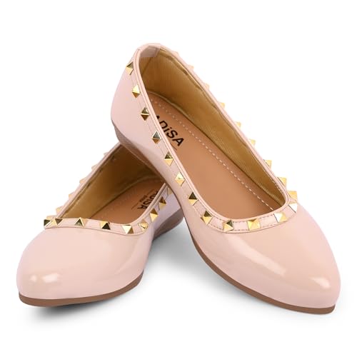 Image of Women Girls Slip On Ballet Flats