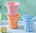 Xarra - Drink Glass Ice Mold - Plastic Ice Cube Cup Maker - Fun Drinking Glass for Everyone, Party, Trick, Bar, 3 Pack, ST-POP002