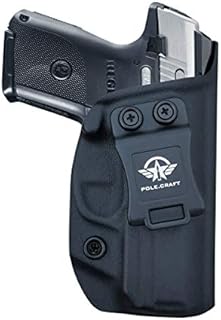 Ruger SR9C Holster - Ruger SR40C Holster, Kydex IWB Holster Ruger SR9C / Ruger SR40C Holster IWB - Inside Waistband Concealed Holster Widened Entrance Ruger SR9C SR40C Accessories (Black, Right Hand)