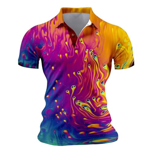 T-shirts de qualité supérieure polo homme orange au design funky exclusif