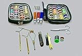Whip Finisher, Spulenhalter Fliegen-Bindeset mit Dicht, Klar, Flexibler UV Kleber, Thread, Floss, UV Licht, Werkzeuge