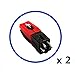 Feir Vinyl LP Record Player Turntable Cartridge Replacement Stylus Needles for Crosley Ion Jensen 1byone Phonograph(Needles 2pcs)