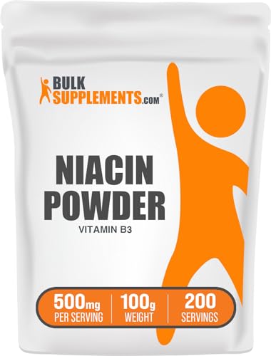 Bulksupplements Niacin (Vitamin B3) Powder review