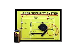 Glacier Laser Security System Circuit Diagram on PCB for Multipurpose Use for Science School Projects.