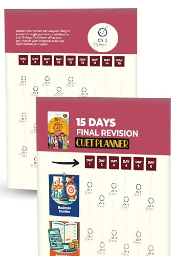 Image of Educart CUET Commerce 2026 | 15 Days Chapter-wise Final Revision Book | Business Studies, Accountancy, Economics (Based on CUET UG Syllabus Section II)