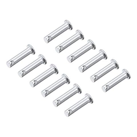 sourcing map 5mm X 20mm Zinc-Plated Clevis Pins Cover