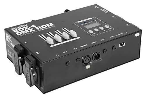 Eurolite Edx-4 Dmx Rdm Led Dimmer A 4 Canali Per Luci Led