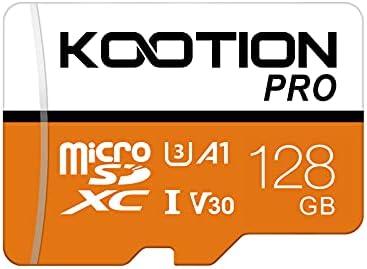KOOTION 128GB Micro SD Card 128 gb Ultra Micro SDXC Memory U3 Card High Speed TF Card R Flash, U3, A1,V30, 128 GB