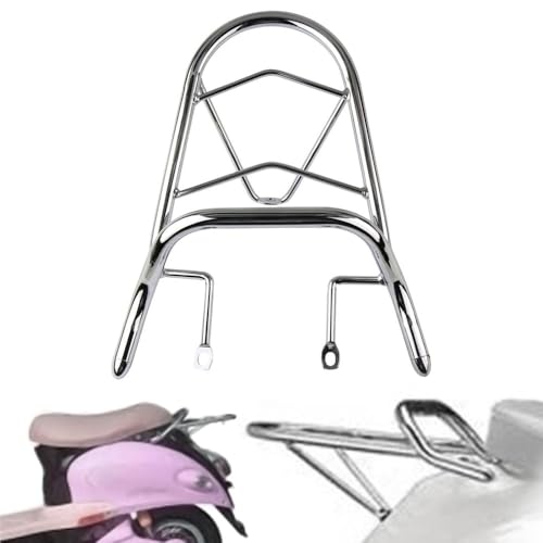Porte-bagages arrière en métal robuste support de modification pour moto custom - 2