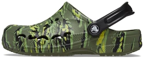 Image of Crocs Unisex Adult Baya Printed Clogs