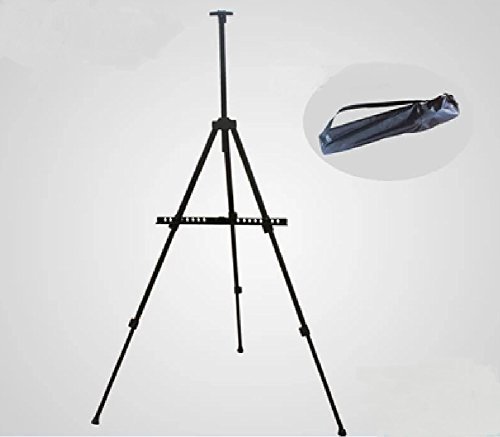 The storage bag with black leaning against the Tick Nick metal easel three-stage folding painting poster art supplies signage menu (japan import)