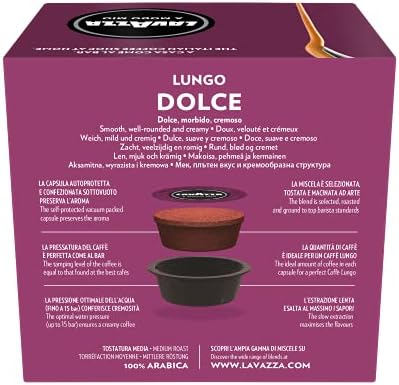 Lavazza A Modo Mio Caffè Crema Dolce, 1 x 16 kapsułek (1 x 128 g)