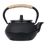 tetera individual porcelana La tetera de hierro fundido es óptima para mantener el té de forma duradera a la temperatura deseada y es la forma tradicional de la preparación de té.