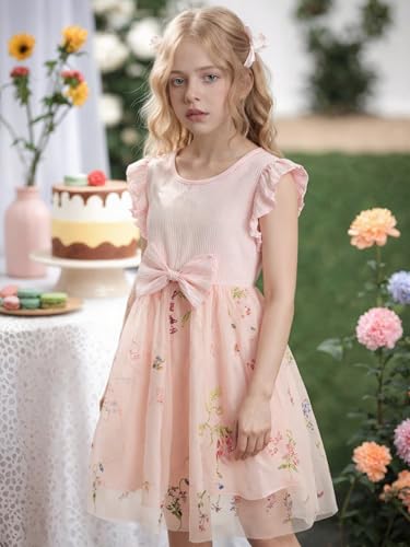 A-Line Fluffy Tutu Birthday Dresses 2025 Tulle Casual Princess Dress for Little Girls II00013