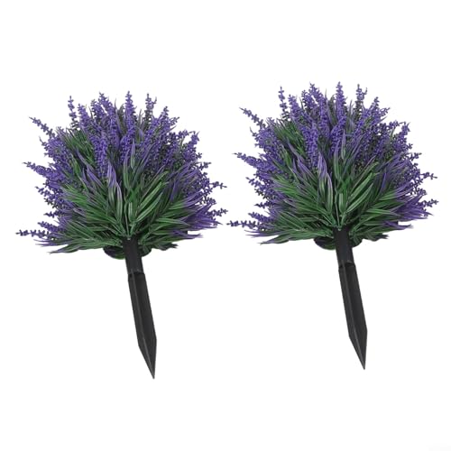 Bolas topiarias de lavanda artificial para terrazas elegantes y entradas de casas 6
